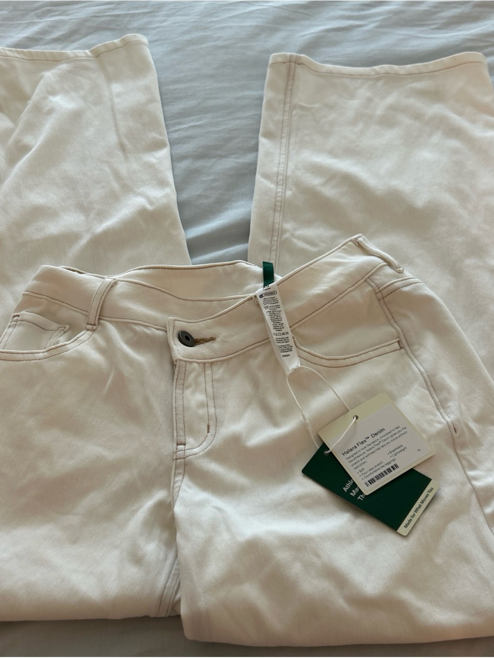 HALARA Cream Jeans - Soft Stretchy XS 29”